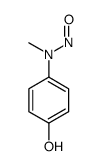 N-(4-羟基苯基)-N-甲基-亚硝酸酰胺 结构式