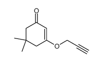 5,5-二甲基-3-(2-丙炔-1-基氧基)-2-环己烯-1-酮 结构式