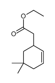 5,5-二甲基-2-环己烯-1-乙酸乙酯 结构式