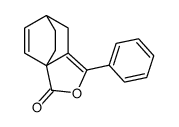 6,7-二氢-1-苯基-3H-3a,6-乙撑异苯并呋喃-3-酮 结构式