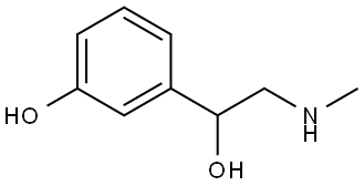 盐酸依替福林EP杂质B 结构式