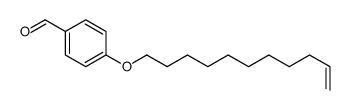 Benzaldehyde, 4-(10-undecen-1-yloxy)- 结构式