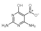 2,4-二氨在-6-羟基-5-硝基嘧啶 结构式