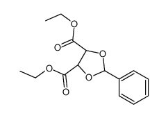 (2S,3S)-(+)-2,3-O-亚苄基酒石酸二乙酯 结构式