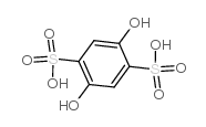 2,5-二羟基对苯二磺酸 结构式