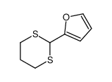 2-(1,3-二噻烷-2-基)呋喃 结构式