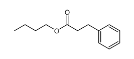 3-苯丙酸丁酯 结构式