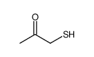 1-巯基-2-丙酮 结构式