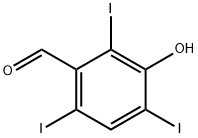 2,4,6-三碘-3-羟基苯甲醛 结构式