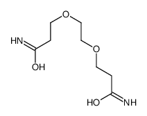 3-[2-(3-氨基-3-氧代丙氧基)乙氧基]丙酰胺 结构式