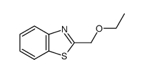 2-(乙氧基甲基)-1,3-苯并噻唑 结构式