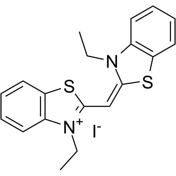 3,3-二乙基硫菁碘盐 结构式
