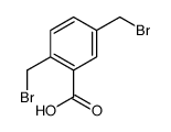 2,5-二(溴甲基)苯甲酸 结构式