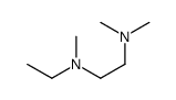 N-乙基-N,N',N'-三甲基乙烷-1,2-二胺 结构式