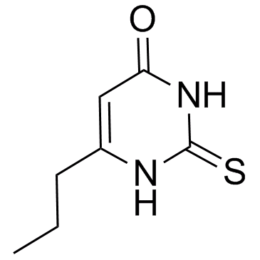 丙硫氧嘧啶 结构式