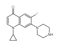 环丙沙星杂质E 结构式