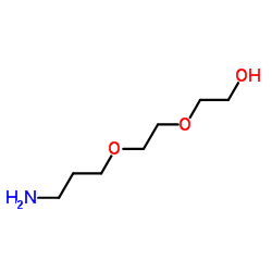 2-[2-(3-氨基丙氧基)乙氧基]乙醇 结构式