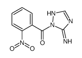 (5-氨基-1H-1,2,4-三唑-1-基)(2-硝基苯基)甲酮 结构式