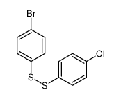 Disulfide, 4-bromophenyl 4-chlorophenyl (9CI) 结构式