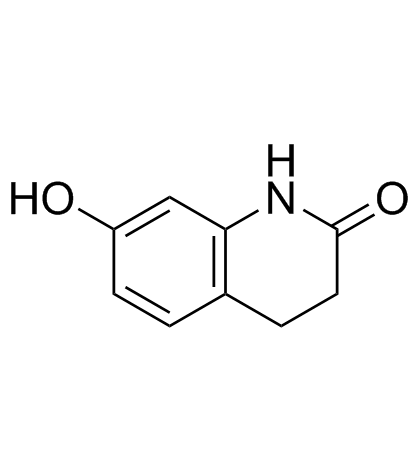 3,4-二氢-7-羟基-2(1H)-喹啉酮 结构式