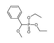 Phosphonic acid, (methoxyphenylmethyl)-, diethyl ester 结构式
