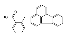 2-(荧蒽-3-基甲基)苯甲酸 结构式