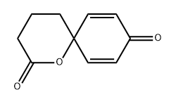 1-Oxaspiro[5.5]undeca-7,10-diene-2,9-dione 结构式