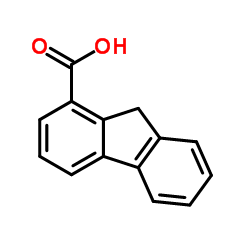 芴-1-羧酸 结构式
