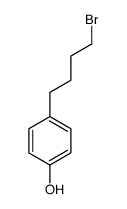 4-(4-溴丁基)苯酚 结构式