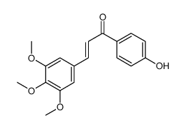 1-(4-羟基苯基)-3-(3,4,5-三甲氧基苯基)丙-2-烯-1-酮 结构式