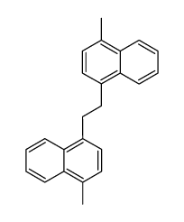1,2-双(4-甲基-1-萘基)乙烷 结构式