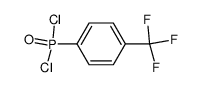 4-(三氟甲基)苯基膦酰二氯 结构式