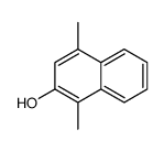1,4-二甲基-2-萘酚 结构式