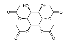 3,4,5,6-四-O-乙酰基-D-别肌醇 结构式