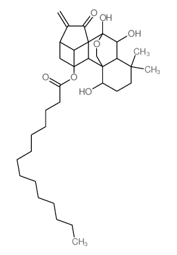 14-O-十四酰基冬凌草甲素 结构式