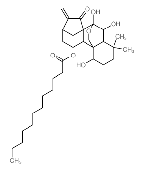 14-O-十二酰基冬凌草甲素 结构式