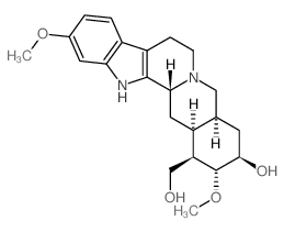 16,18-reserpinediol 结构式
