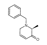 3(2H)-Pyridinone, 1,6-dihydro-2-methyl-1-(phenylmethyl)-, (2S)- 结构式