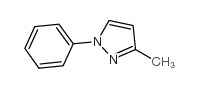 3-甲基-1-苯基吡唑 结构式