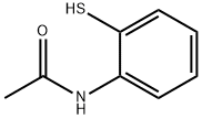 N-(2-巯基苯基)乙酰胺 结构式
