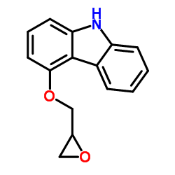 4-环氧丙烷氧基咔唑 结构式