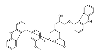 卡维地洛杂质B 结构式