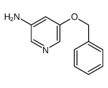5-苯甲氧基吡啶-3-胺 结构式