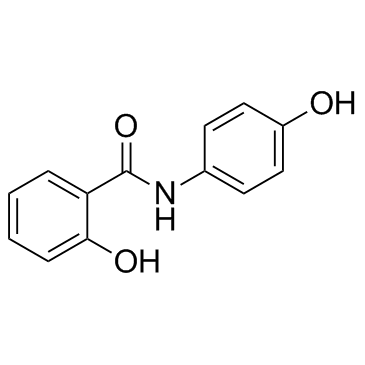 柳胺酚 结构式