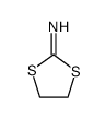 2-亚氨基-1,3-二硫戊环 结构式