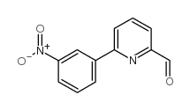 6-(3-硝基苯基)吡啶-2-醛 结构式