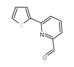 6-(2-噻吩基)-2-吡啶醛 结构式