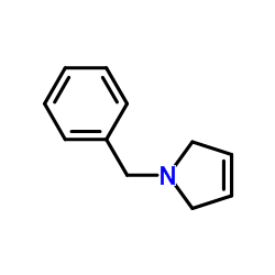 1-苄基-3-吡咯啉 结构式