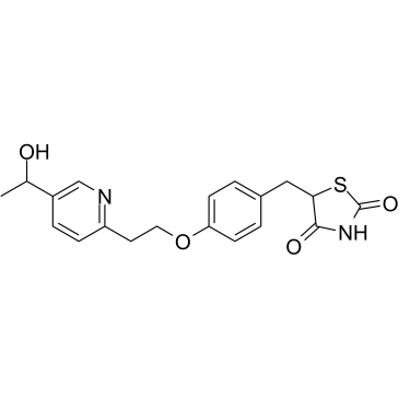 羟基匹格列酮 结构式
