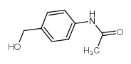 4-乙酰胺基苄醇 结构式